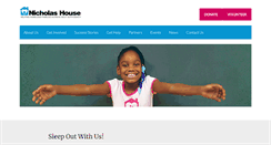 Desktop Screenshot of nicholashouse.org